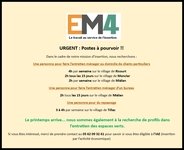 EM4 - Le travail au service de l'insertion : EM4 recrute